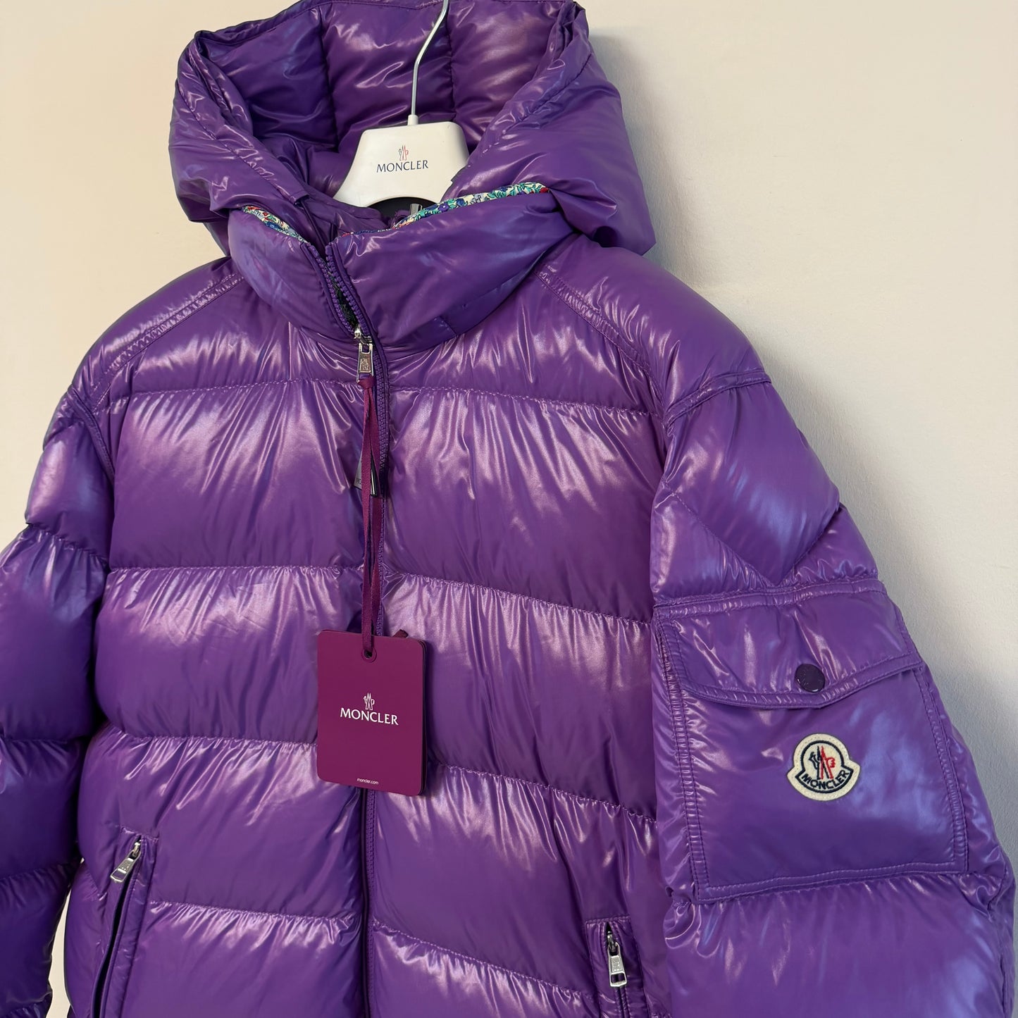 Moncler Liberty London Guimard Down Jacket - Size 7