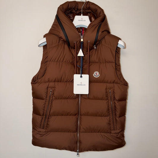 Moncler Cardamine Gilet Brown