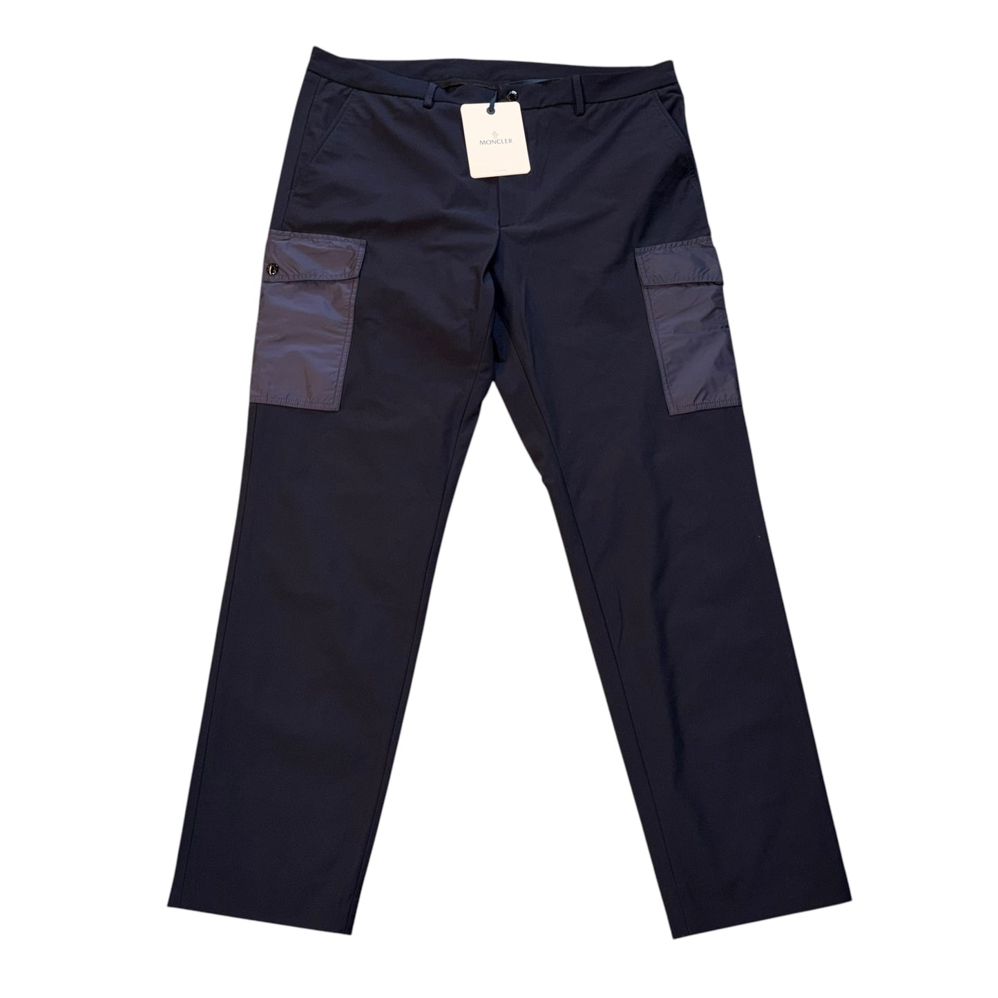 Moncler Cargo Trousers Navy - Size 54