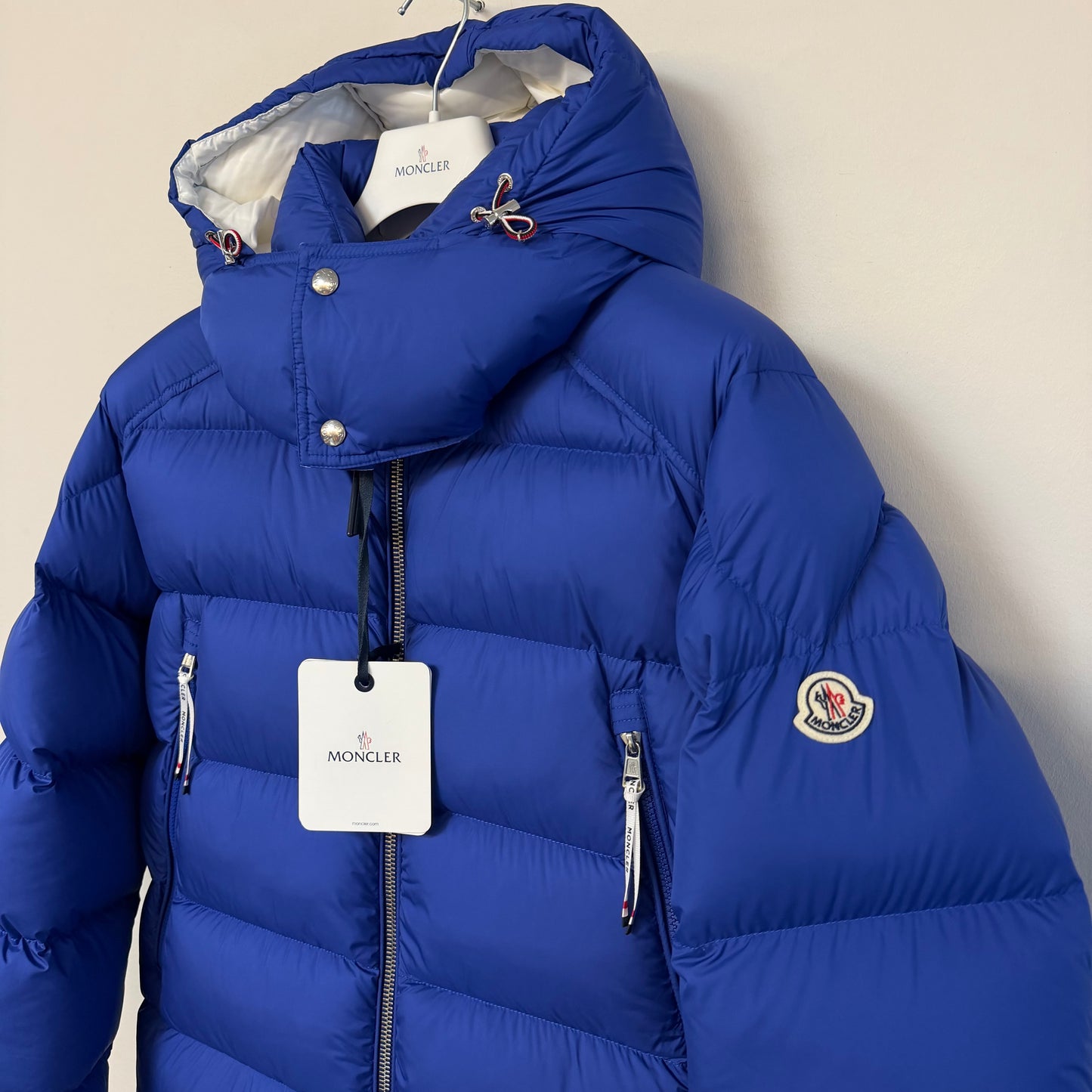 Moncler Poirier Down Jacket Blue - Size 3