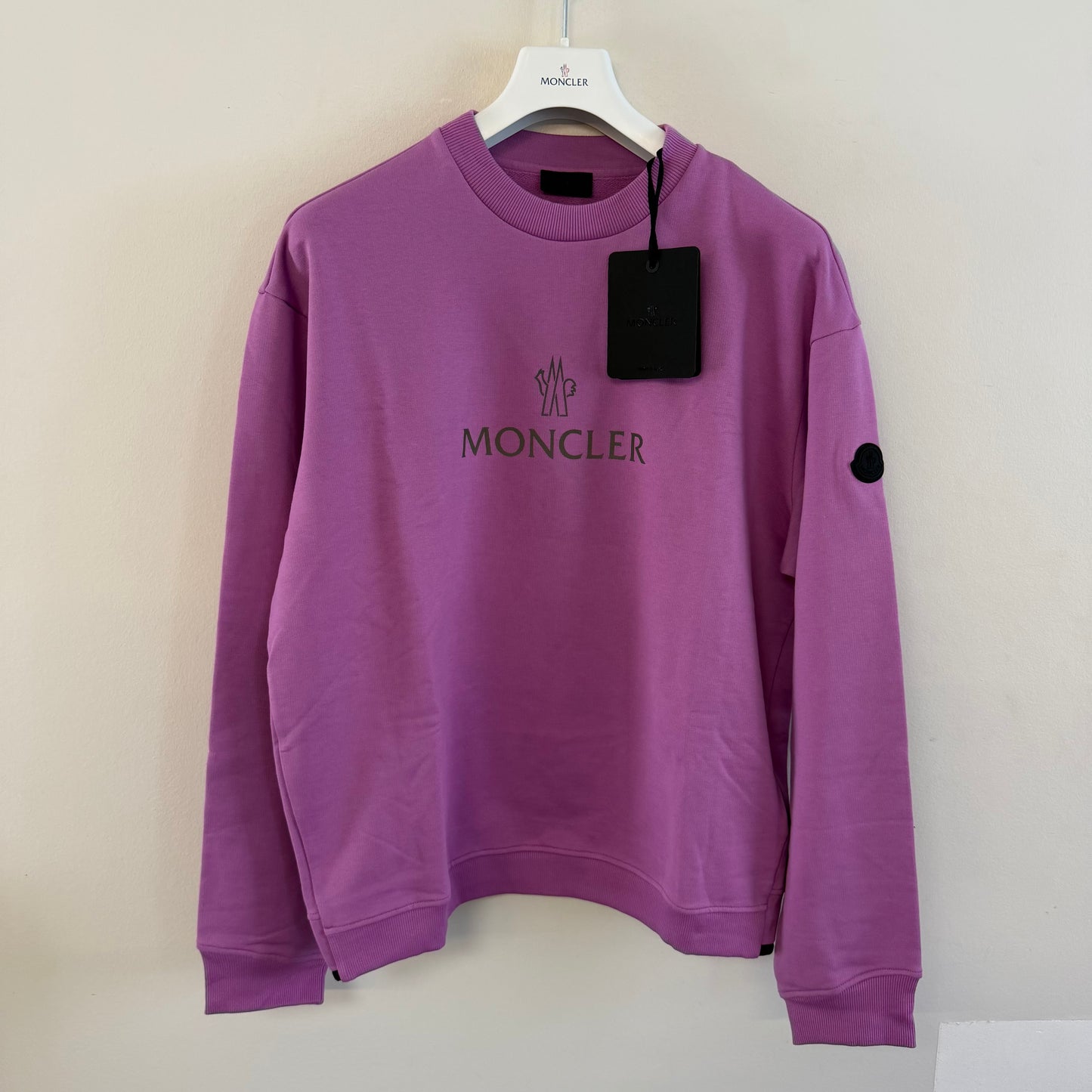 Moncler 'Matt Black' Sweater- Sizes L & XL