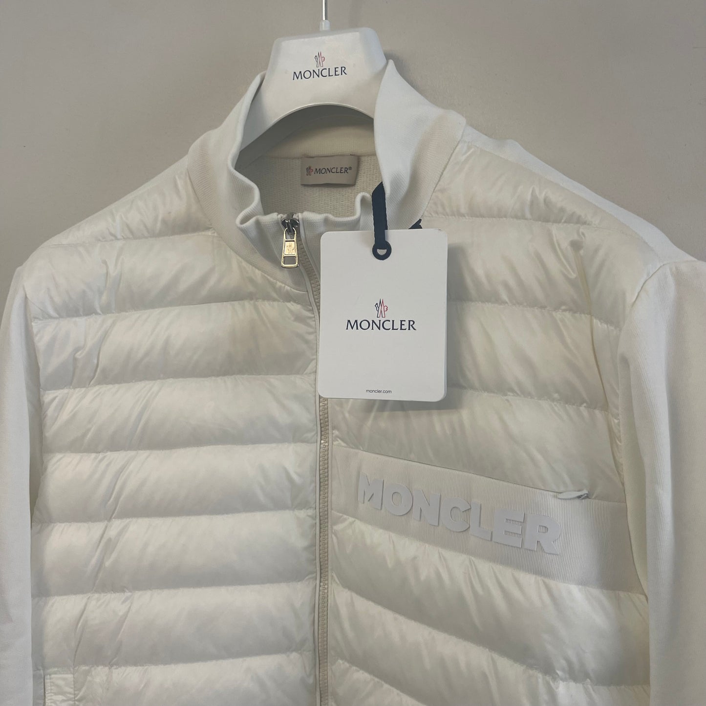 Moncler Mens Padded Cardigan - Size XL