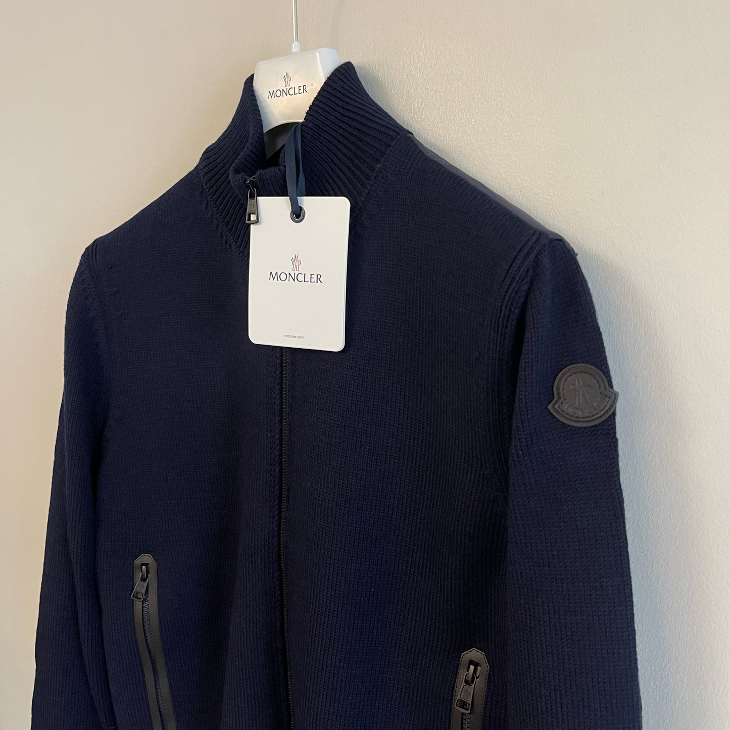 Moncler Mens Padded Cardigan - Size S