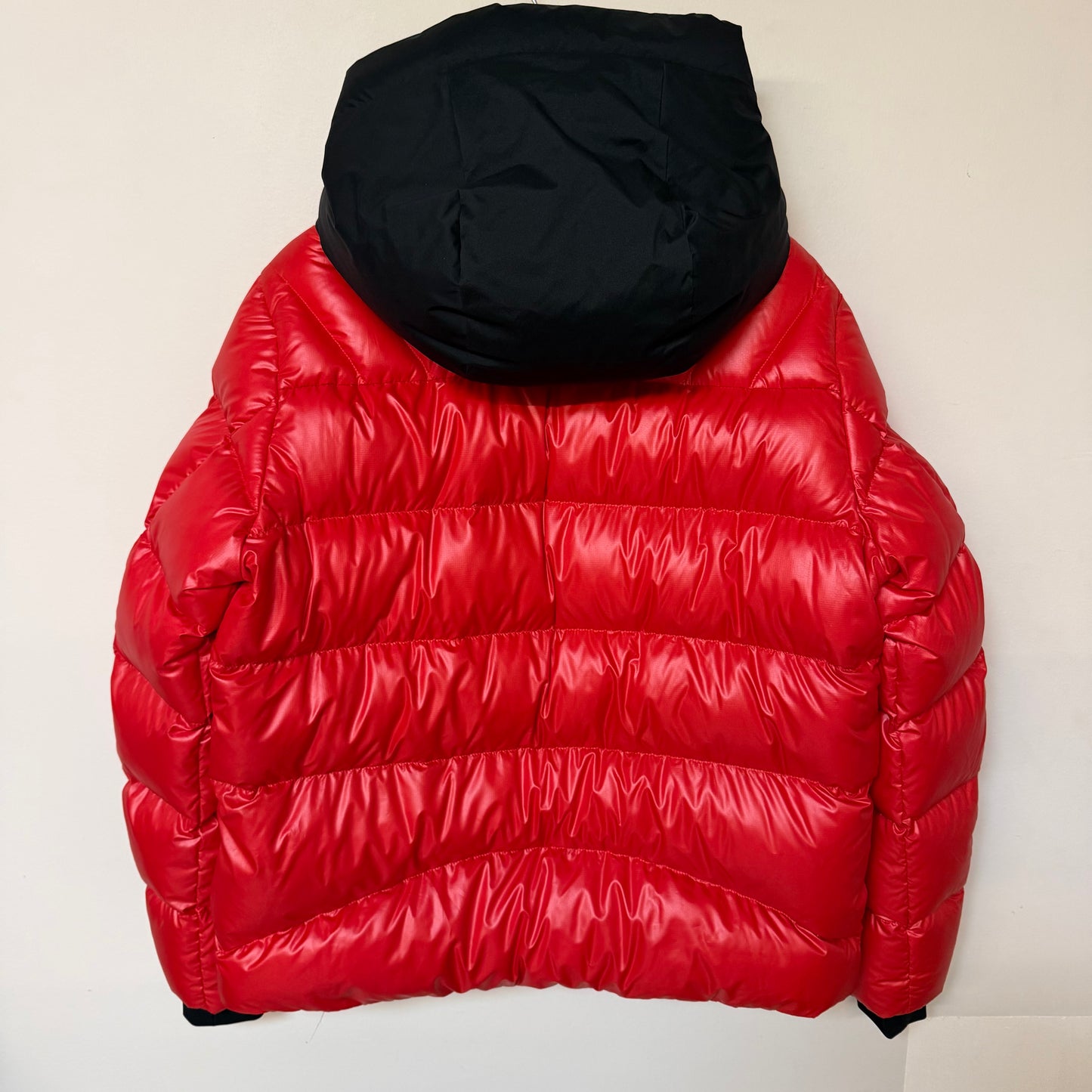 Moncler Zubair Down Jacket Red - Size 5