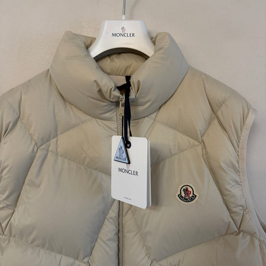 Moncler Vendavel Down Vest Beige