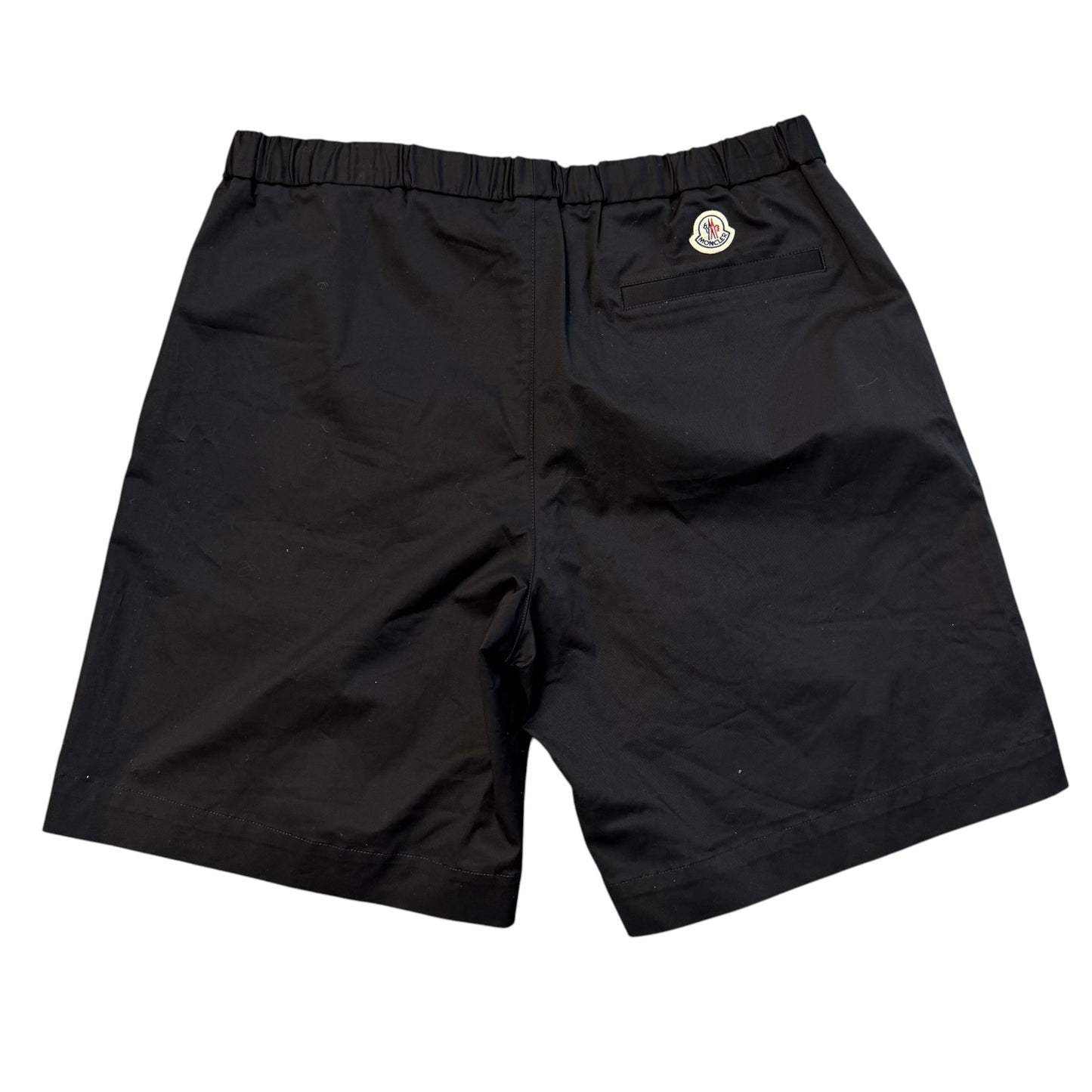 Moncler Tricolour Drawstring Shorts Black - Size 56