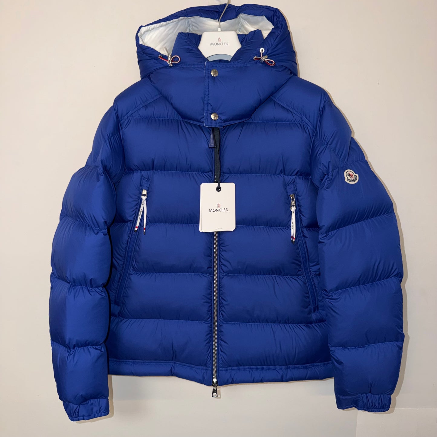 Moncler Poirier Down Jacket Blue - Size 3