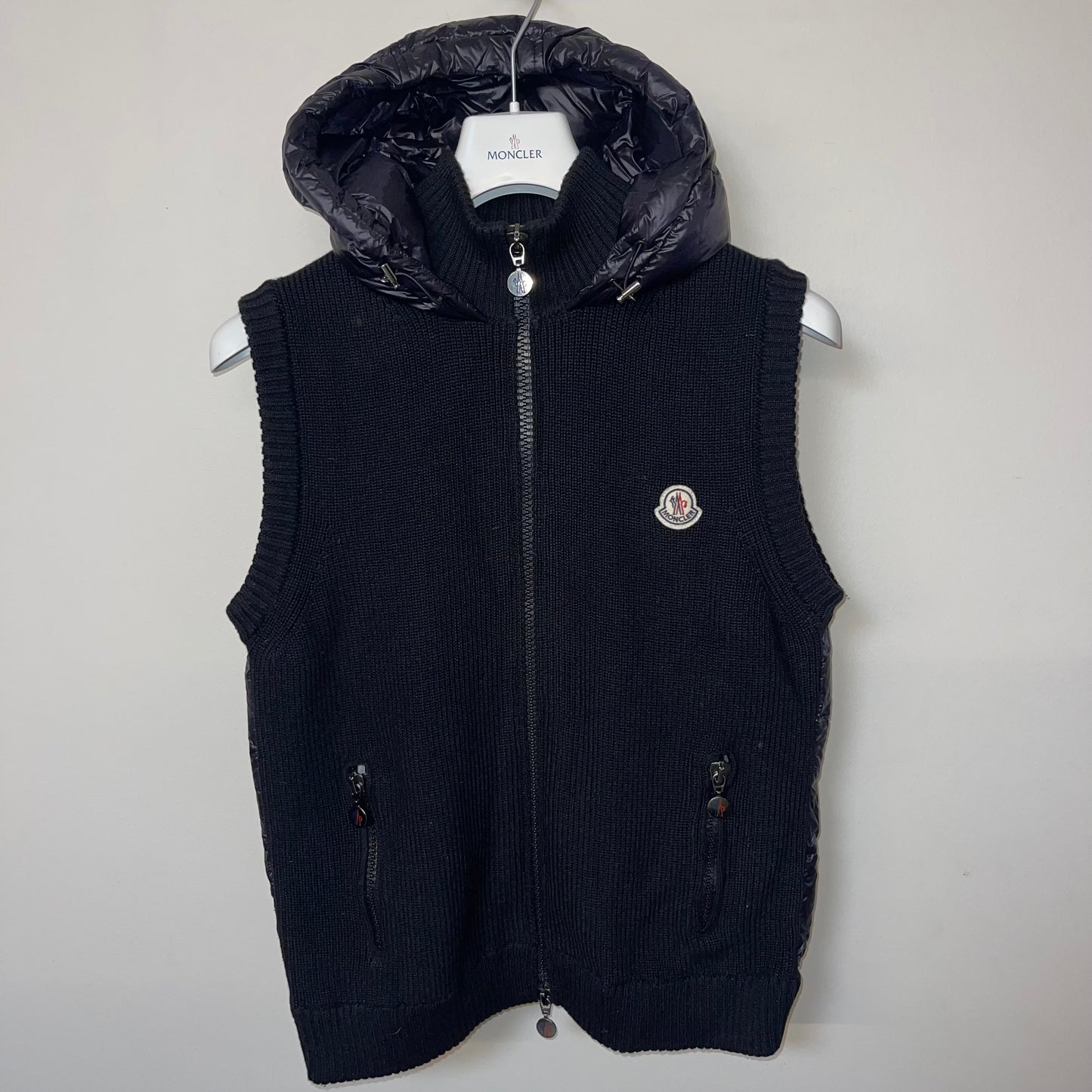 Moncler Tricot Padded Gilet - Size L