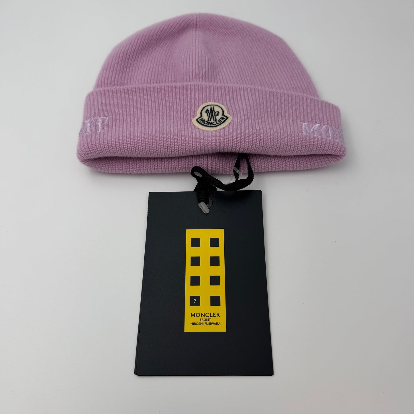 Moncler x FRGMT Hiroshi Fujiwara Beanie Pink
