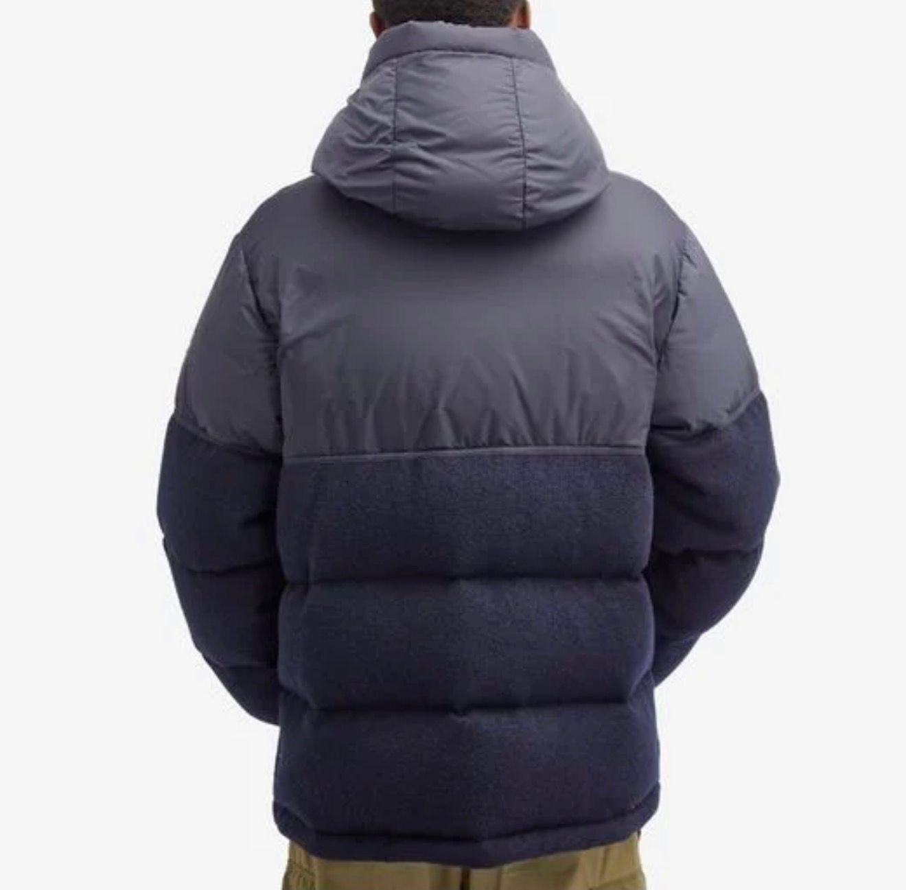 Moncler Andres Woolen Down Jacket - Size 6