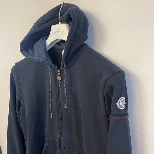 Moncler Mens Navy Hoodie - Size L