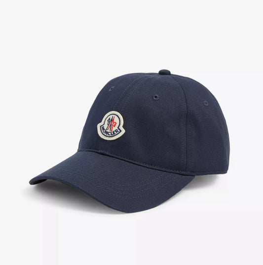 Moncler Logo Baseball Cap Navy