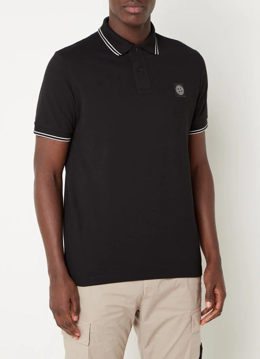 Stone Island Short Sleeve Polo - Size L