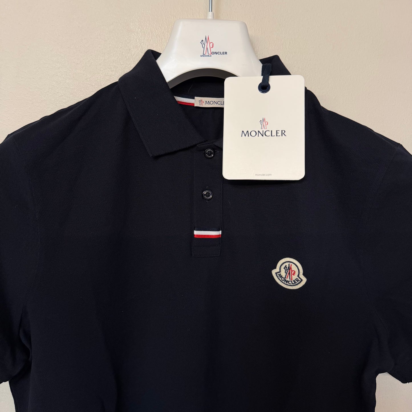 Moncler Mens Polo Shirt - Size S