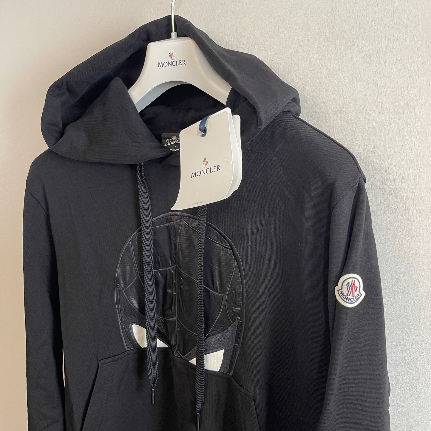 Moncler x Spiderman Hoodie Black