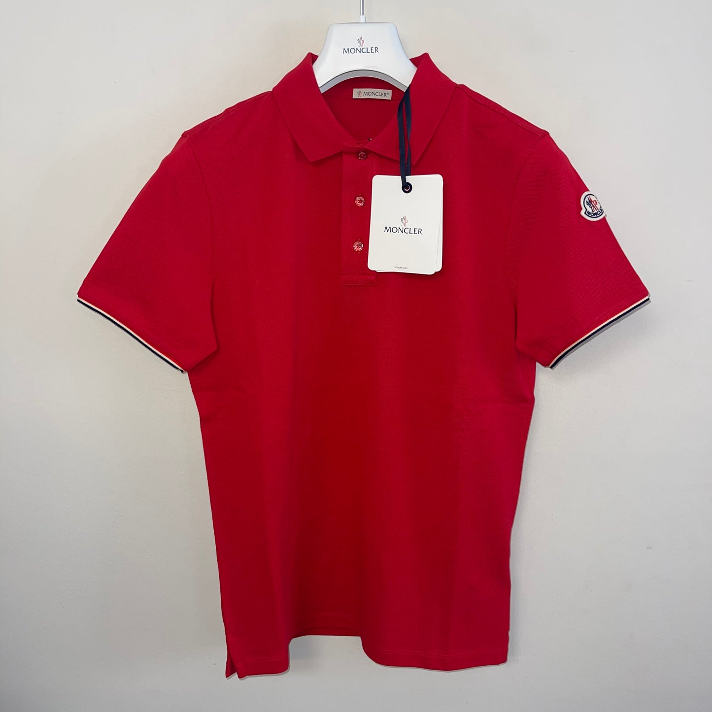 Moncler Mens Polo Shirt - Size S