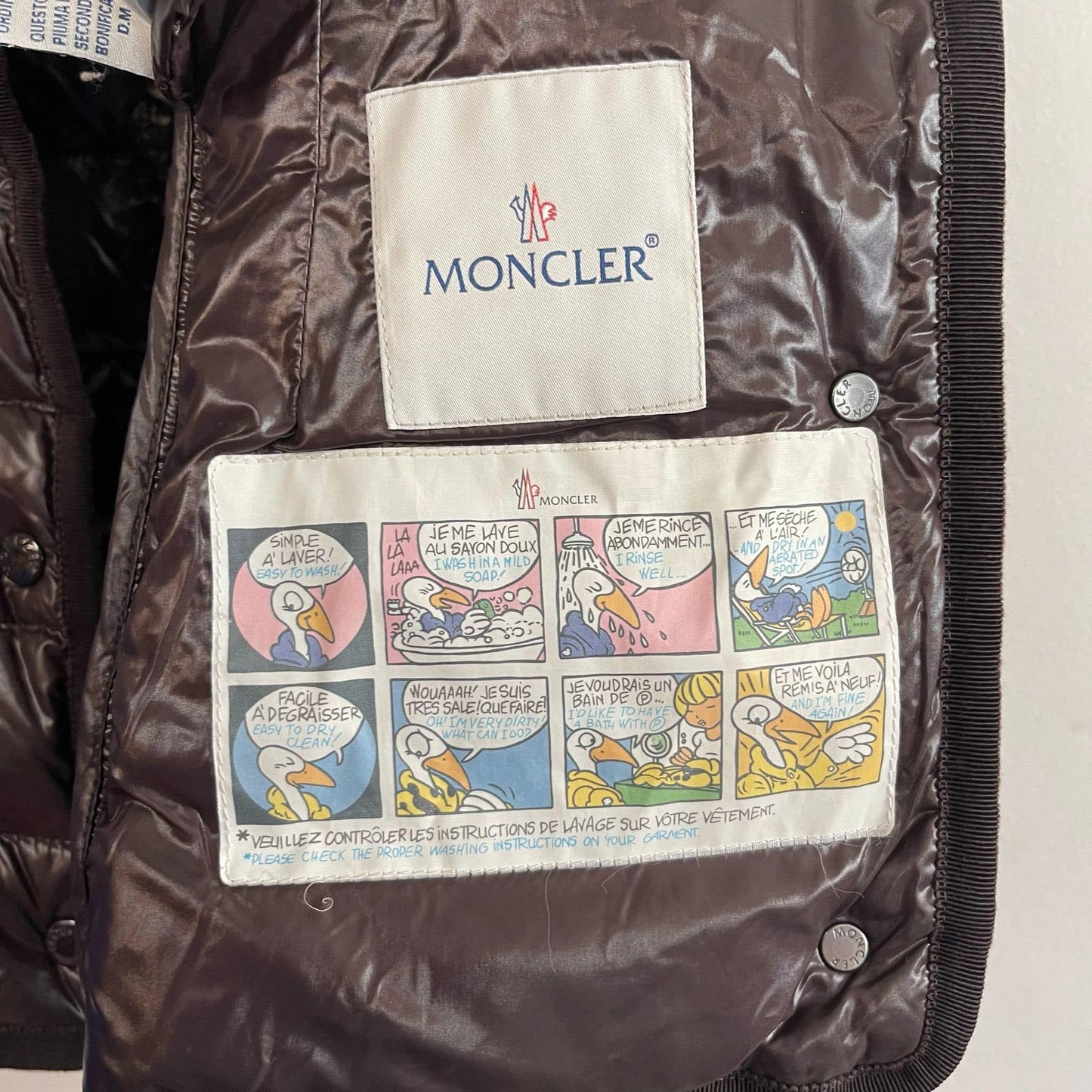 Moncler Ladies Armoise Fur Down Jacket - Size 1