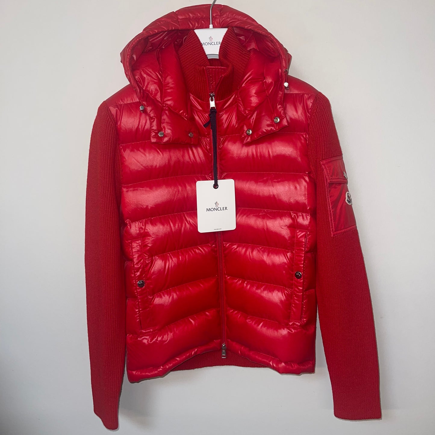 Moncler Mens Padded Cardigan - Size M