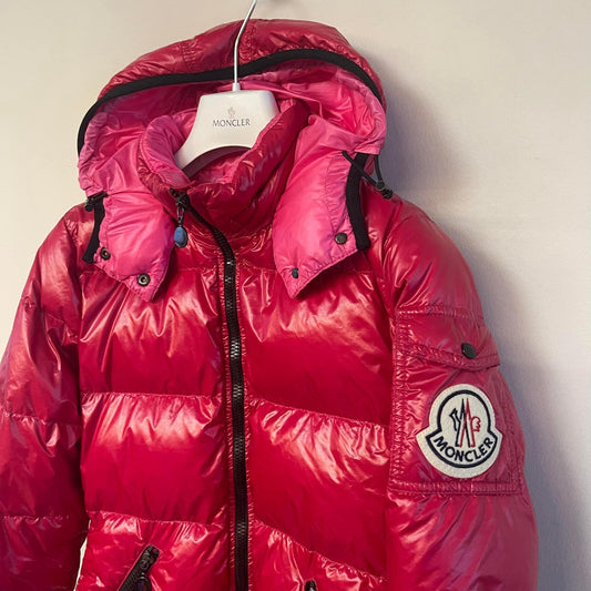 Moncler Womans Badia Down Jacket - Size 1