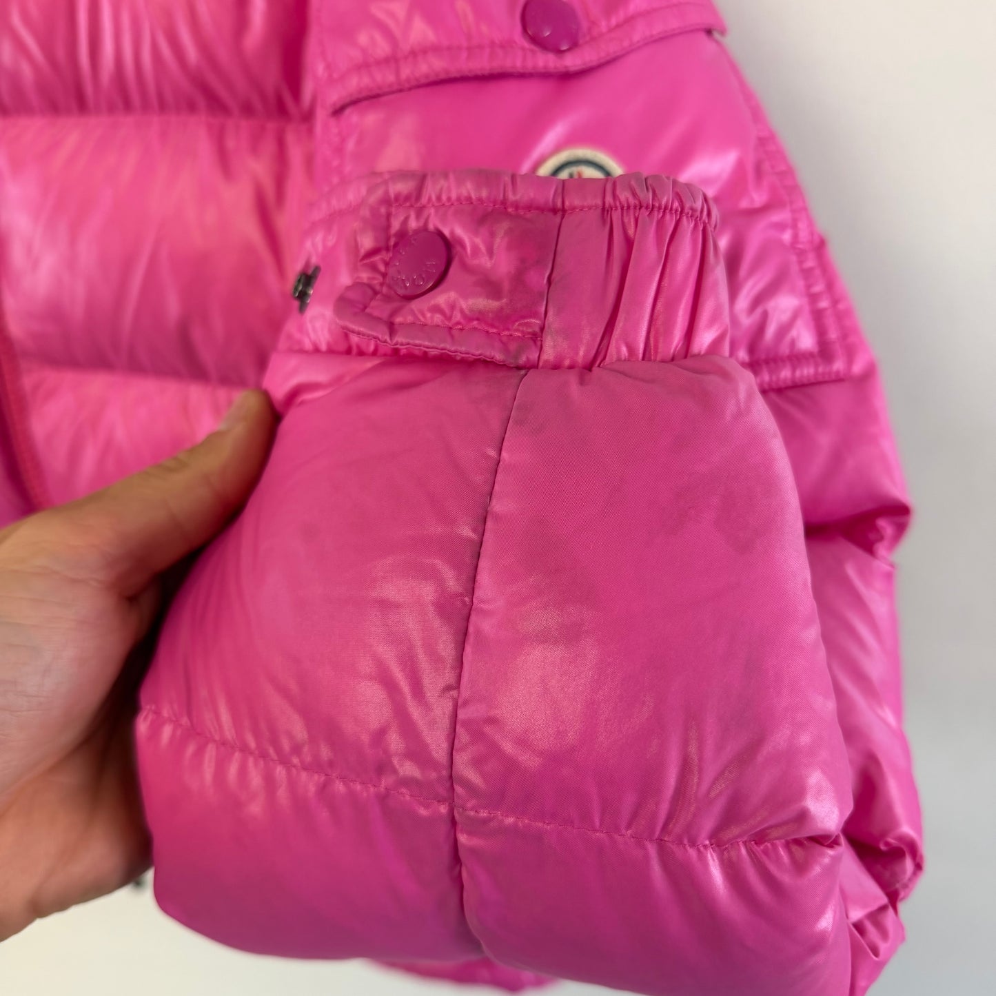 Moncler Maya Down Jacket Pink - Size 3