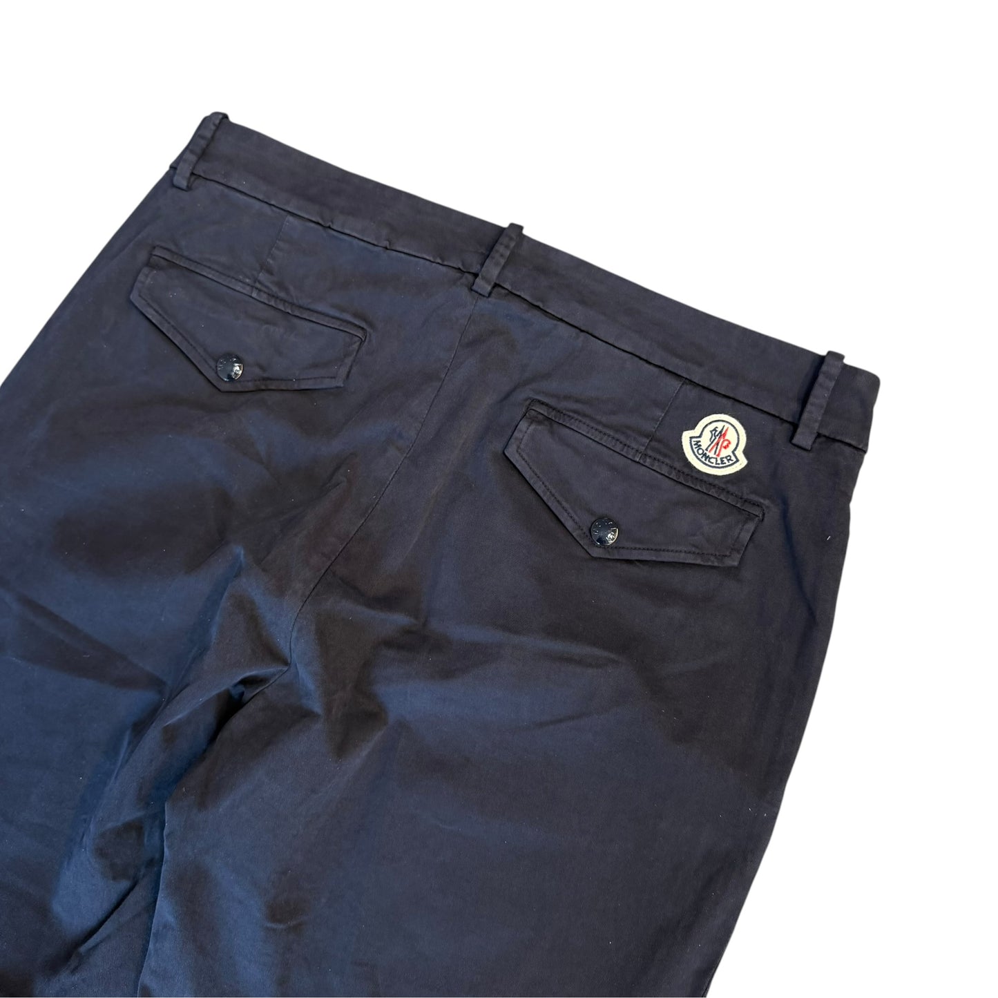 Moncler Mens Trousers Navy - Size 48