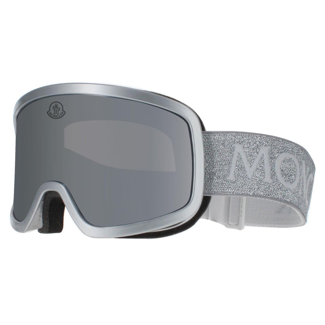 Moncler Unisex Ski Goggles Silver
