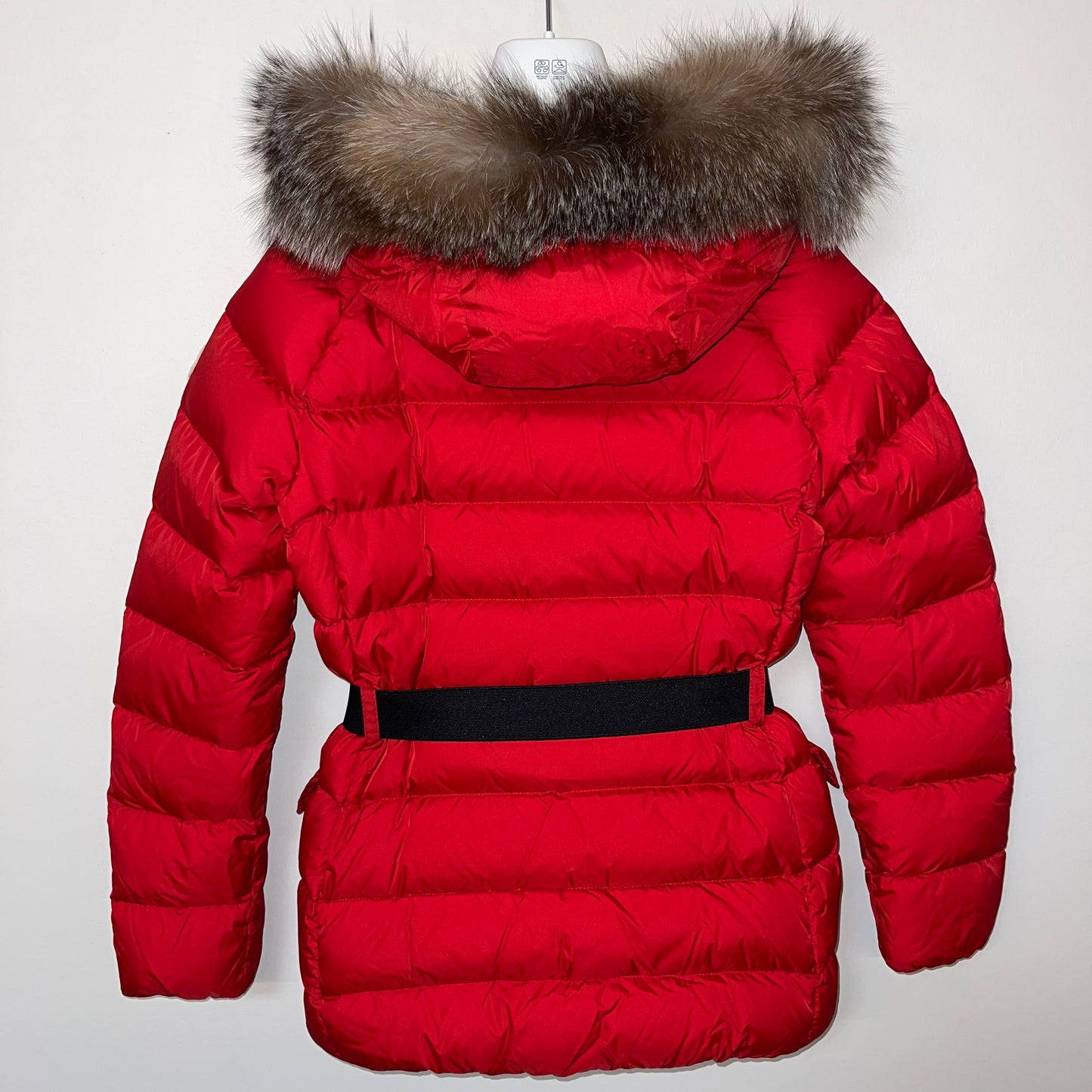 Moncler Ladies Clion Fur Down Jacket - Size 0