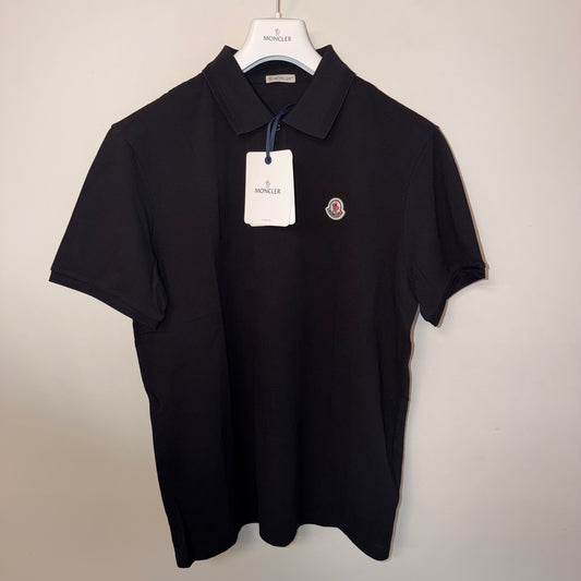 Moncler Mens Polo Shirt Black