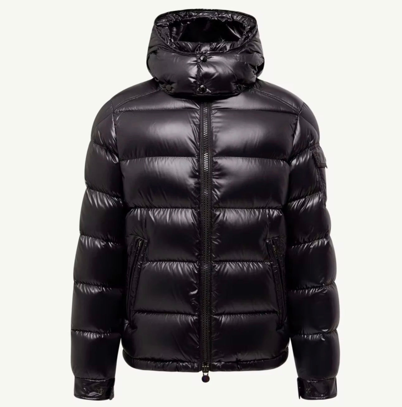 Moncler Mens Maya Down Jacket Black