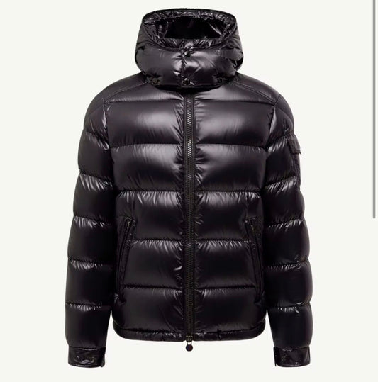 Moncler Mens Maya Down Jacket Black
