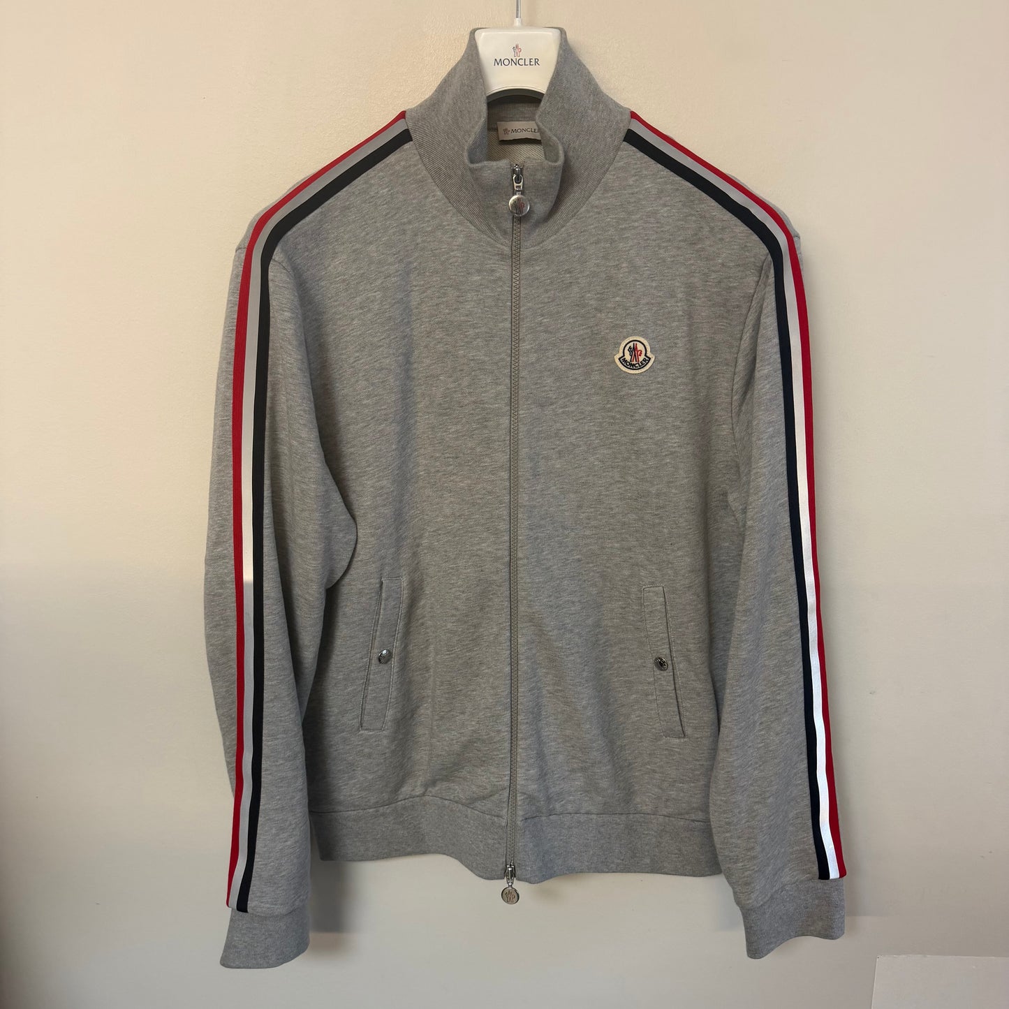 Moncler Mens Zip Up Cardigan- Size XXL
