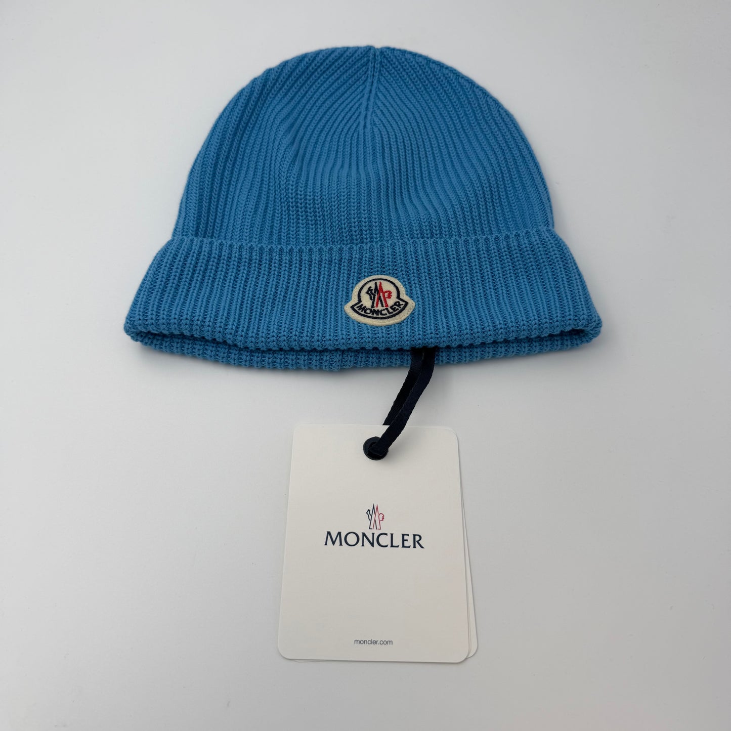 Moncler Cotton Beanie Babyblue