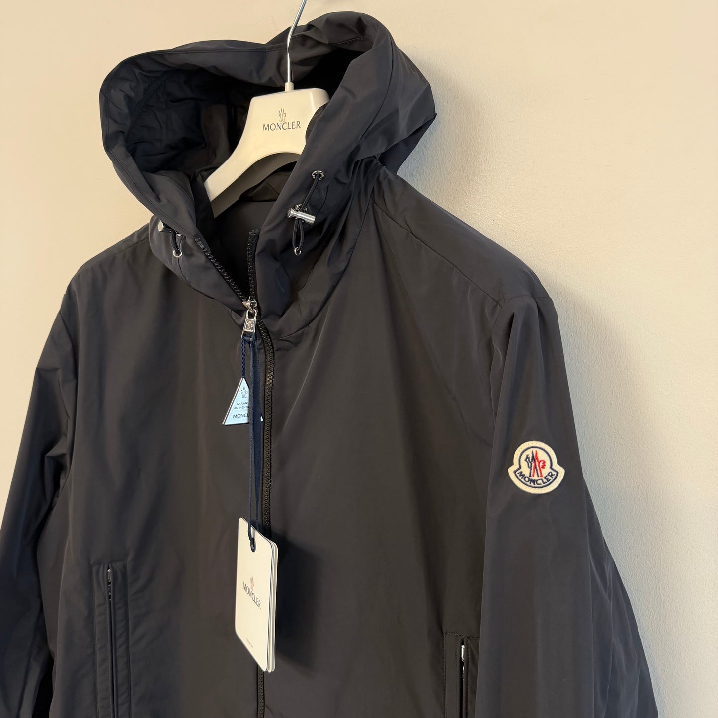 Moncler Traversier Hooded Windbreaker Jacket - Size 3