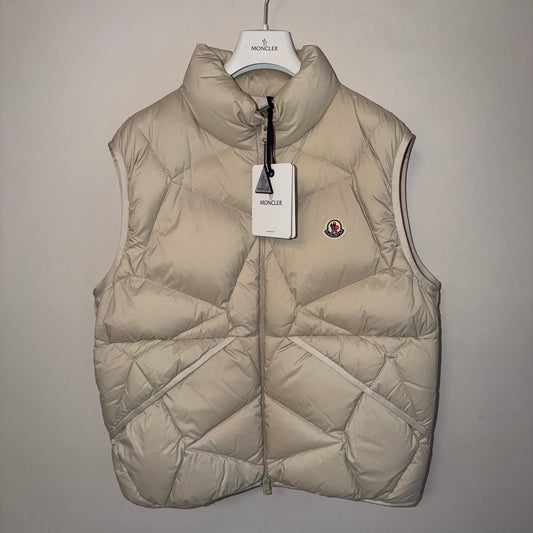 Moncler Vendavel Down Vest Beige