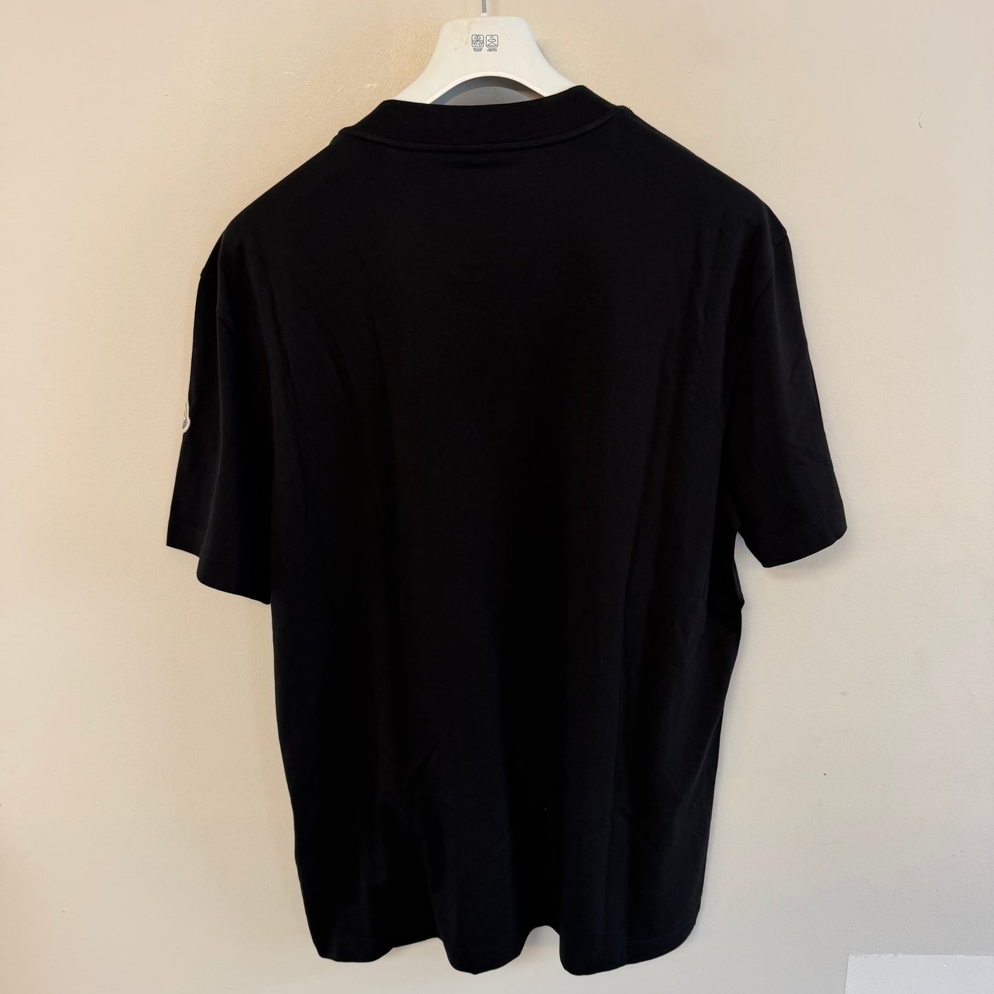 Moncler Mens Tshirt Black - Size XXL