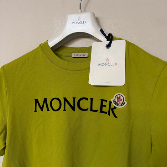 Moncler Flocked Logo Tshirt - Size S