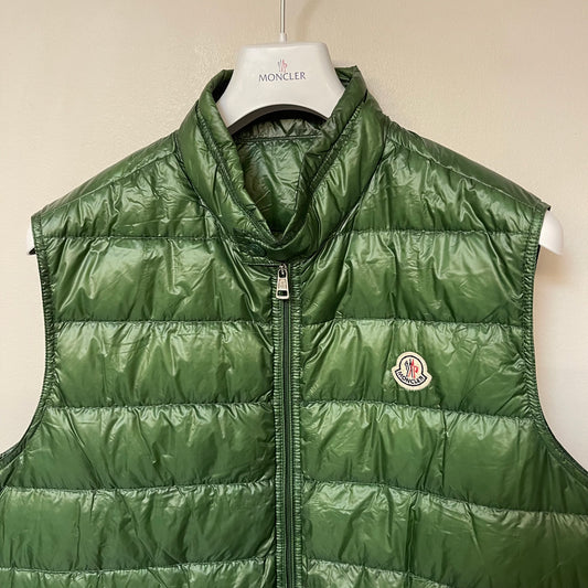 Moncler Mens Gui Down Vest - Size 5