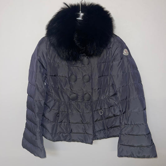 Moncler Ladies Kellyfur Down Jacket - Size 0