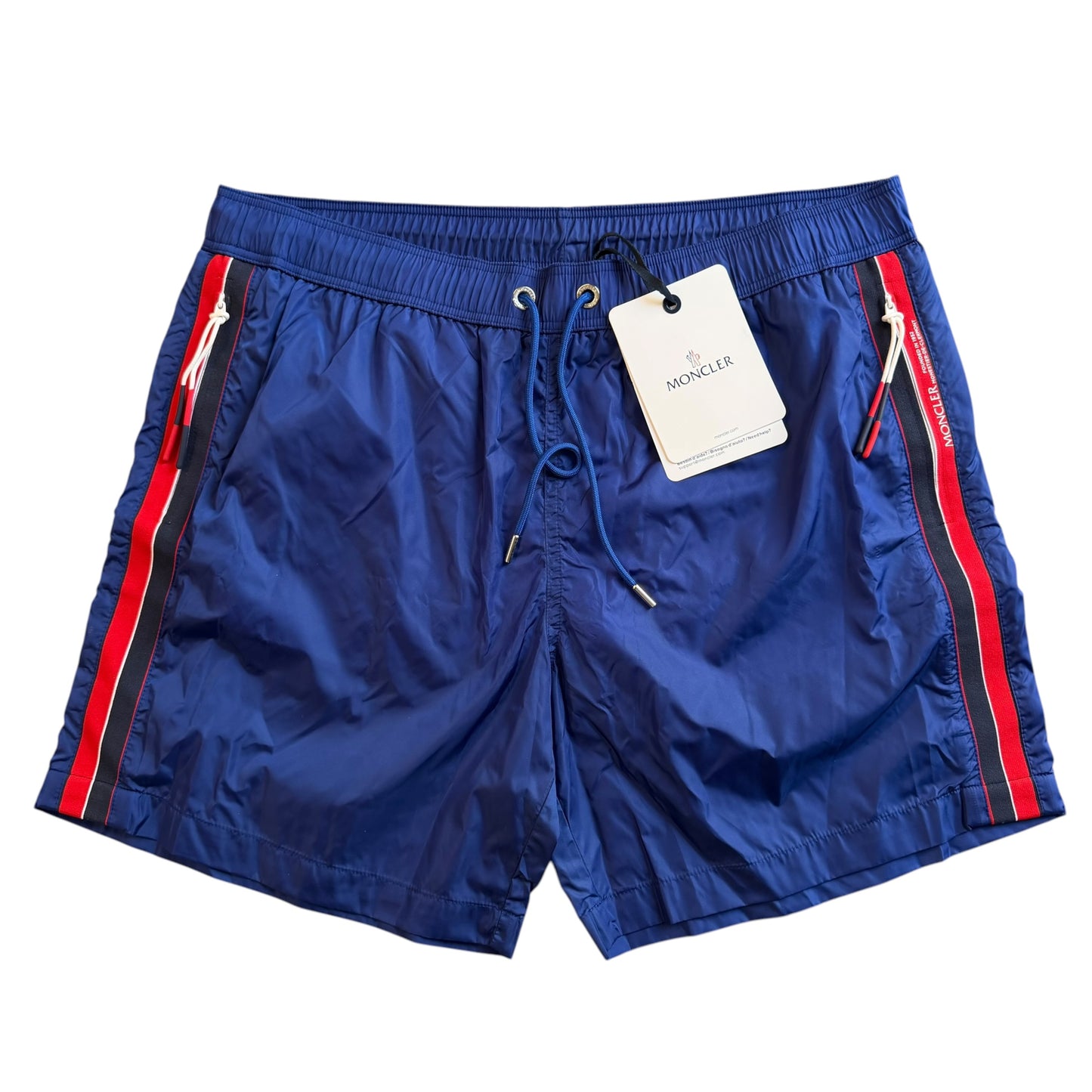 Moncler Mens Swim Shorts Blue - Sizes S, L & XL