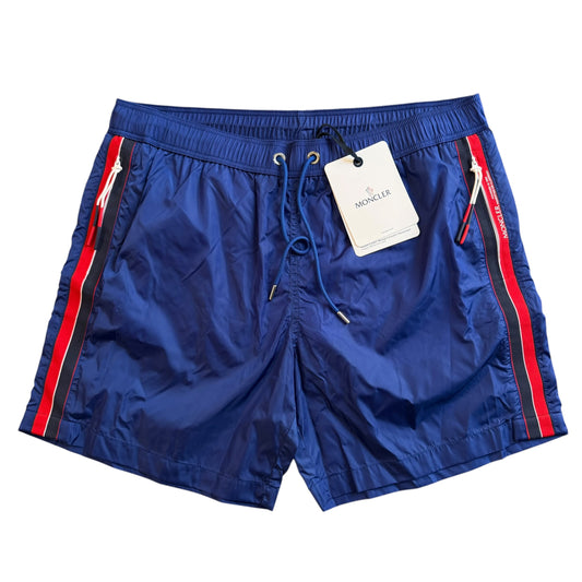 Moncler Mens Swim Shorts Blue - Sizes S, L & XL