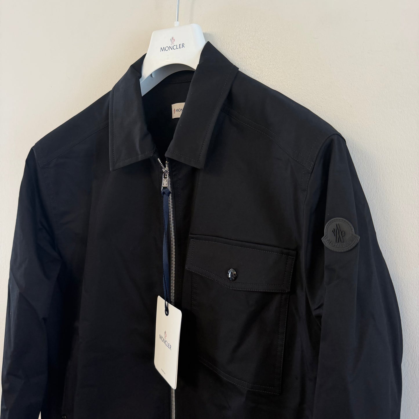 Moncler Zip Up Overshirt - Size L