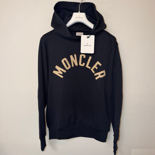 Moncler Arch Logo Hoodie Navy - Size L