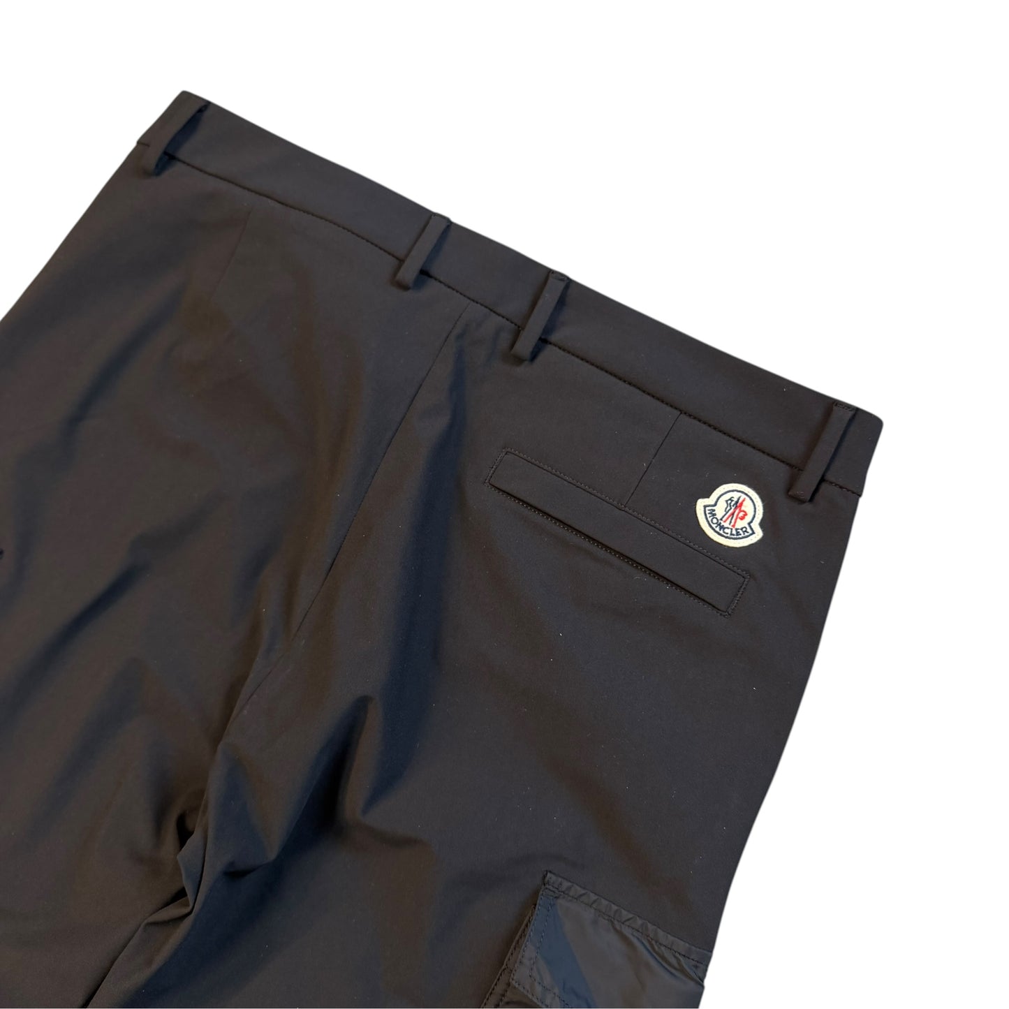 Moncler Cargo Trousers Black - Size 48