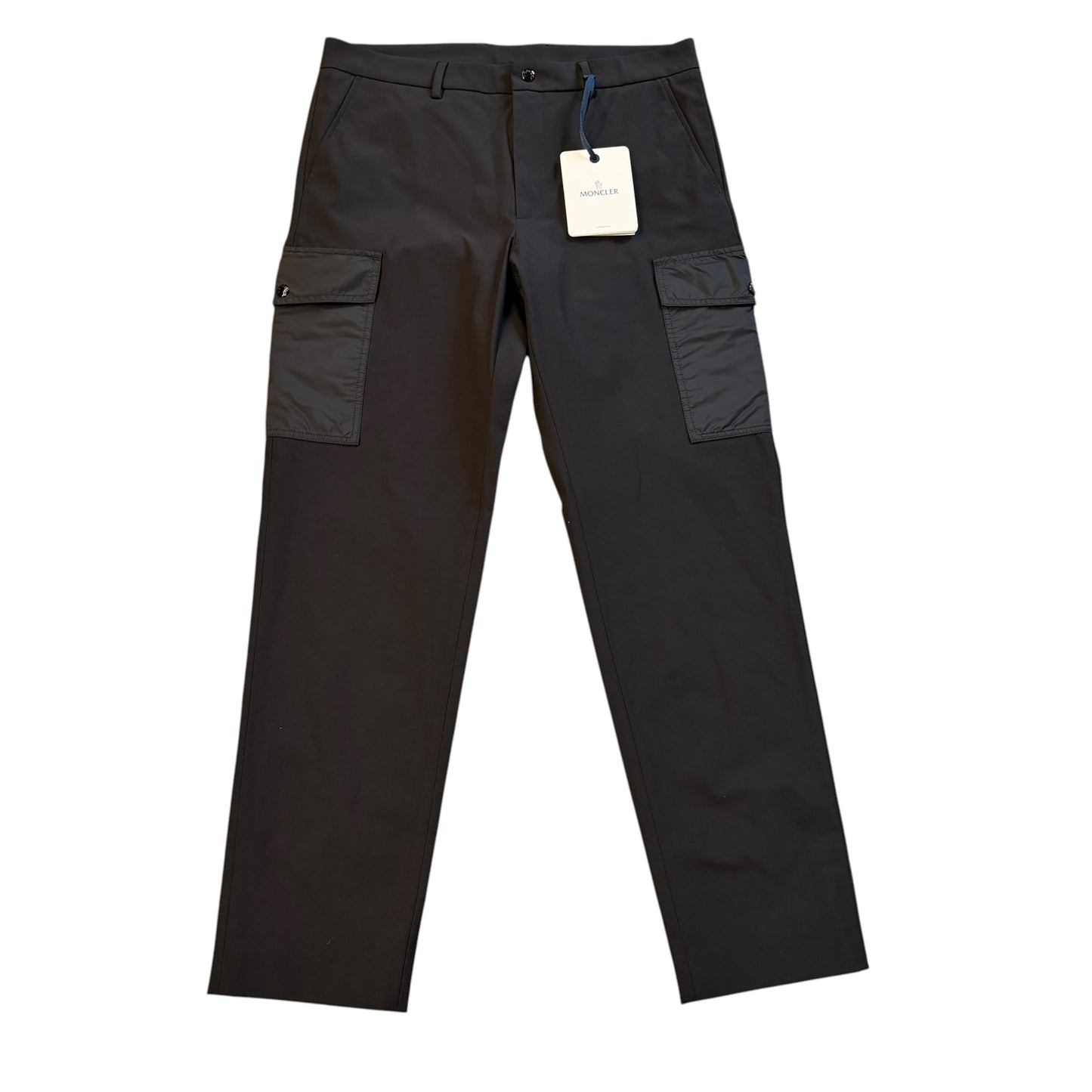 Moncler Cargo Trousers Black - Size 48