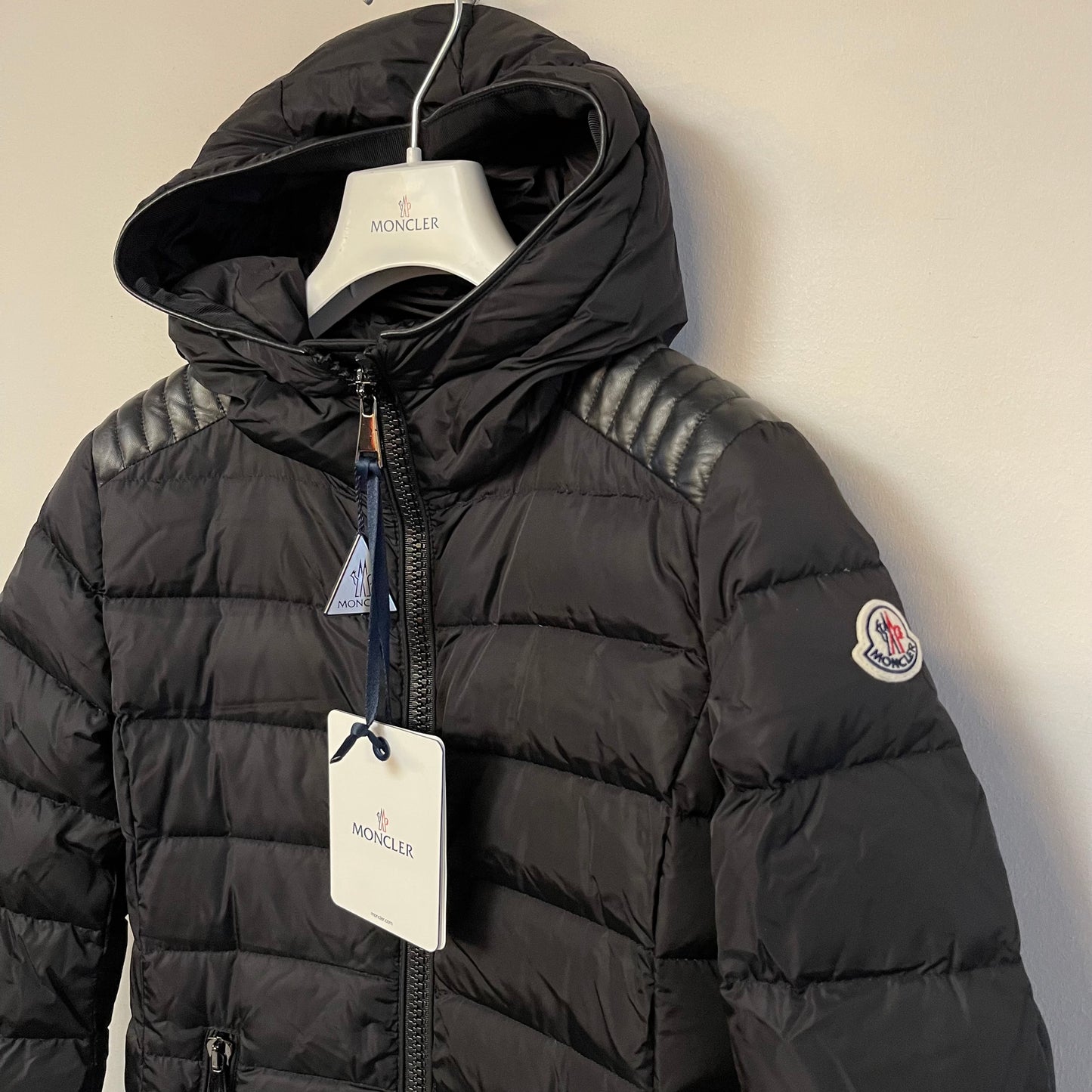 Moncler Ladies Talev Long Down Jacket - Size 0