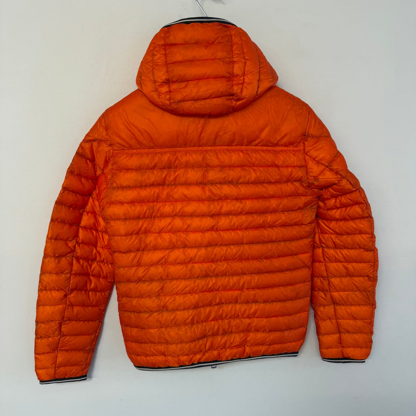 Moncler Clovis Hooded Down Jacket - Size 0