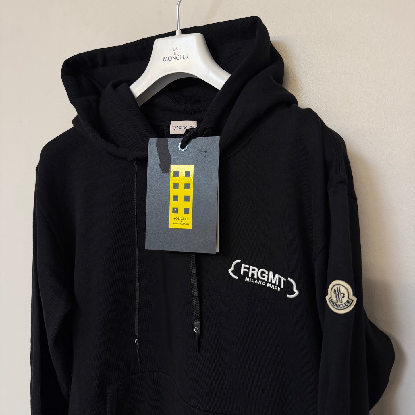 Moncler Genius x FRGMT Hoodie Black - Sizes L & XL