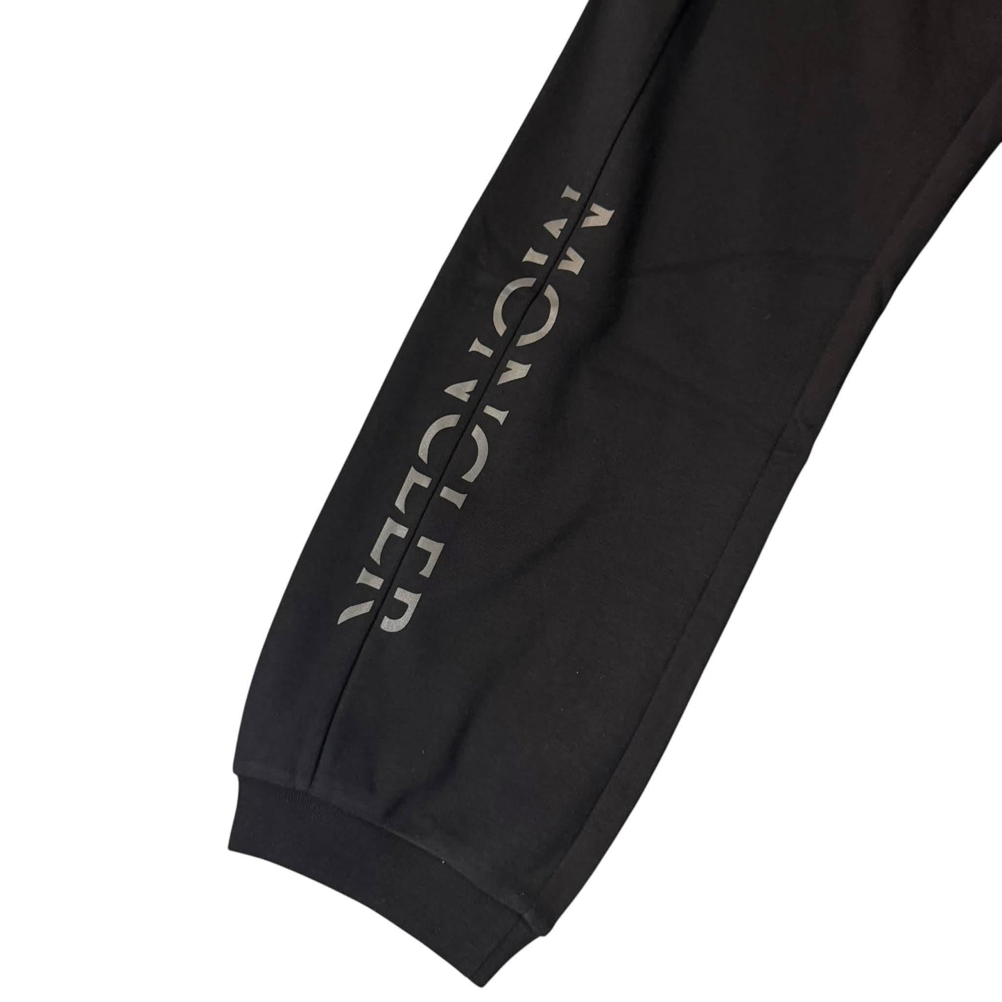 Moncler Matt Black Jogging Pants - Sizes L-3XL