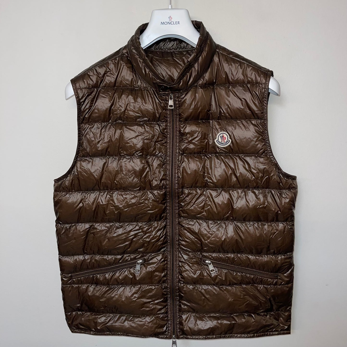 Moncler Mens Gui Down Vest - Size 4