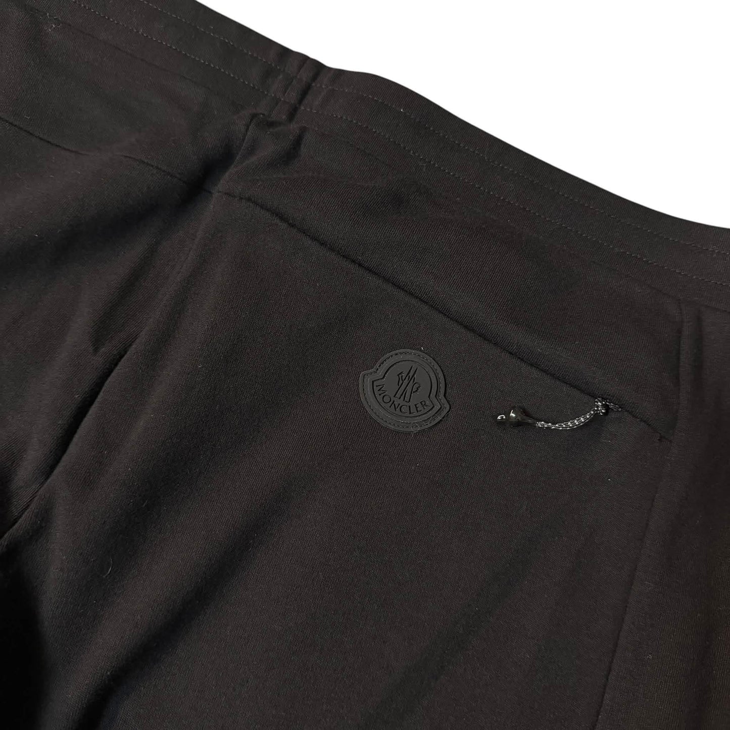 Moncler Matt Black Jogging Pants - Sizes L-3XL
